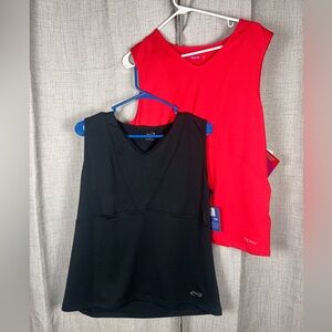 2 x TERRY Bicycle Tourista Tank Plus Sleeveless Tops Women's Cycling Sz 1X NWT